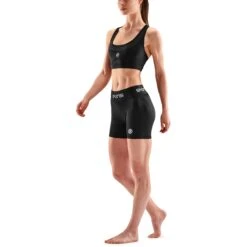 SKINS 1-Series Damen Laufshorts - Schwarz -Skins skins compression women 1 series running shorts black 5 1131247
