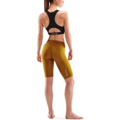 SKINS 3-Series Damen Half Tights - Bronze 15 SKINS 3-Series Damen Half Tights - Bronze -Skins skins compression women 3 series half tights bronze 7 1131483