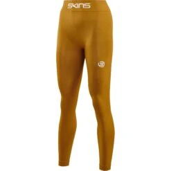 SKINS Compression Damen 3-Series Nahtlose Long Tights - Bronze