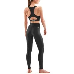 SKINS Compression 3-Series Damen Soft Long Tights - Schwarz -Skins skins compression women 3 series soft long tights black 3 1131502