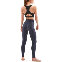SKINS 3-Series Damen Soft Long Tights - Navy Blue 10 SKINS 3-Series Damen Soft Long Tights - Navy Blue -Skins skins compression women 3 series soft long tights navy blue 3 1131508