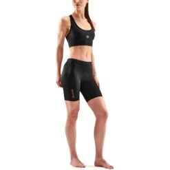 SKINS 5-Series Damen Power Shorts - Schwarz -Skins skins compression women 5 series power shorts black 5 1131613