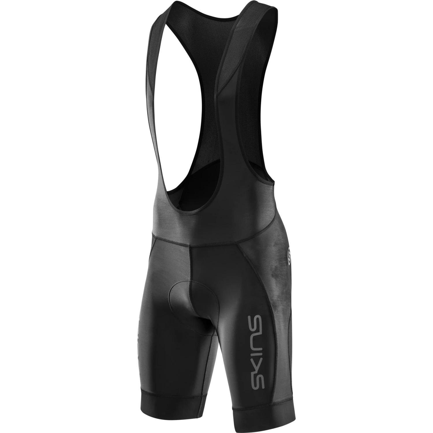 SKINS CYCLE Elite Trägershorts - Schwarz/Schwarz 1 SKINS CYCLE Elite Trägershorts - Schwarz/Schwarz
