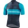 SKINS CYCLE X CHAPEAU Fahrradtrikot - Deep Ocean