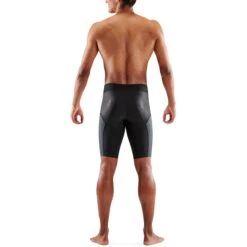 SKINS TRI Elite Half Tights - Black/Carbon 13 SKINS TRI Elite Half Tights - Black/Carbon -Skins skins tri elite half tights black carbon 6 1392024